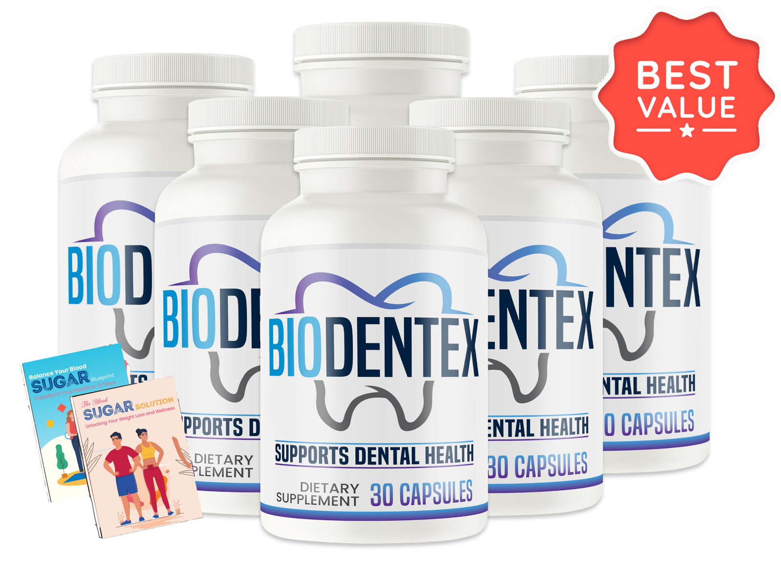 6 Bottles of BioDentex Mobile